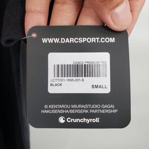 Darc Sport x Berserk Casca Oversized Premium Tee Shirt Top Men Size Small NWT - Picture 6 of 14